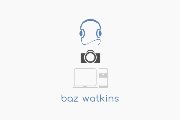 Baz Watkins branding full logo by create/enable