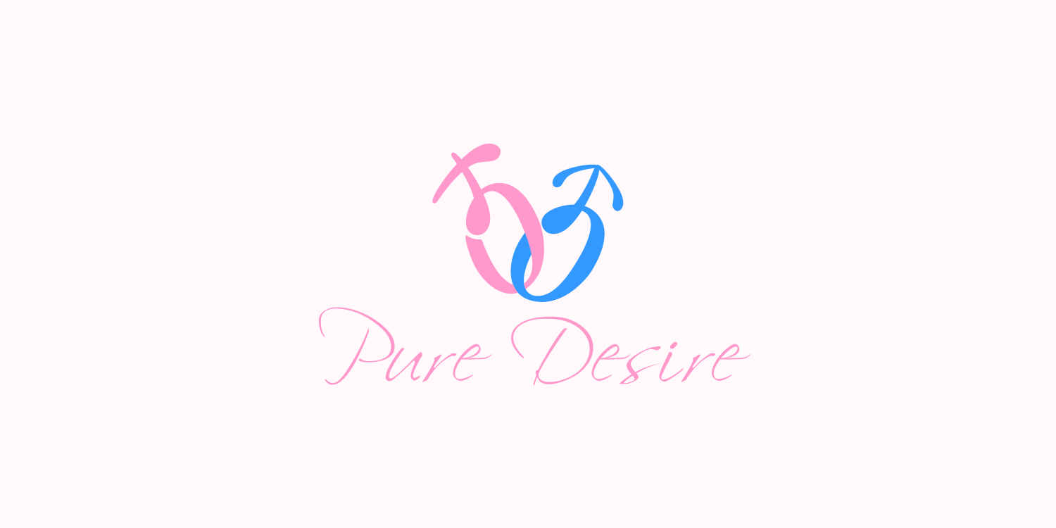 Pure Desire website design and brand development by create/enable female
