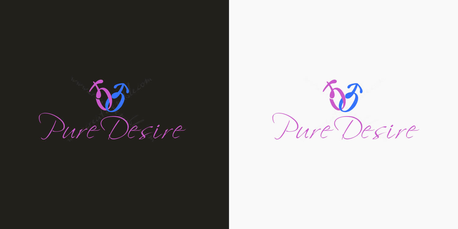 Pure Desire website design and brand development by create enable